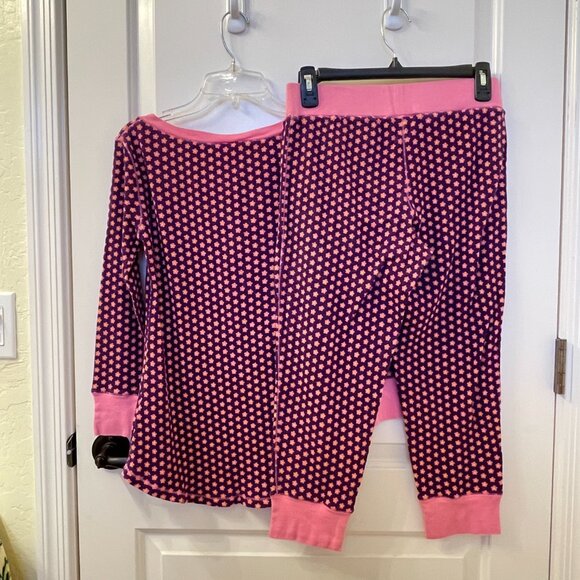 Victoria's Secret PINK Vintage Pajama Set Small Pink Purple Flowers Y2K - Picture 2 of 7